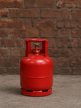 3kg LPG gas cylinder for camping and small cooking use