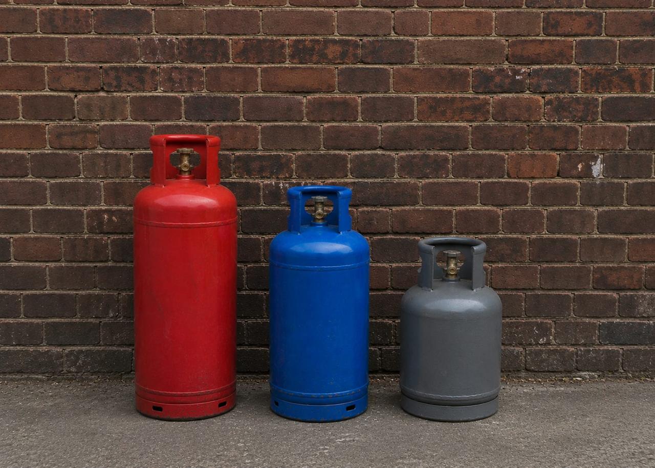 Empty LPG cylinders available for purchase