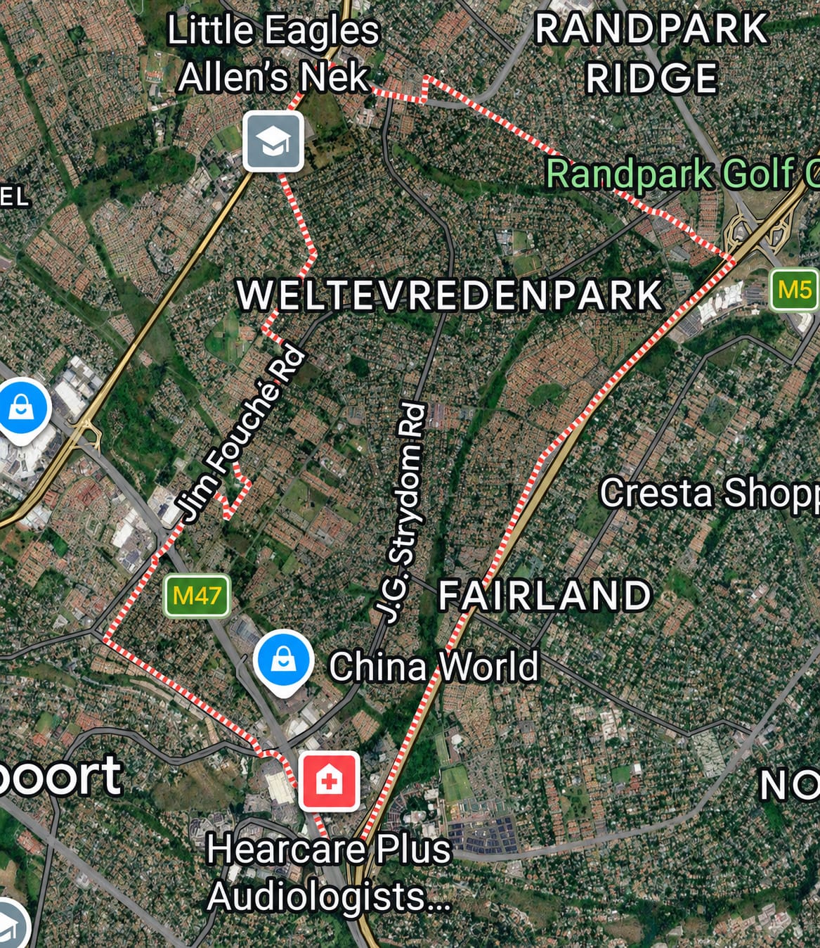 Swift Flame LPG delivery area — Weltevredenpark